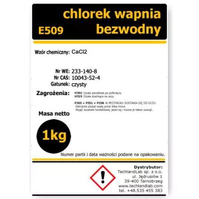  Chlorek wapnia - tajemniczy składnik przemysłu spożywczego i drogowego?